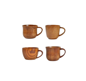 Multifunctional Wooden & Design tea <b>Cup</b> & <b>Saucers</b> With Handle Eco-Friendly Household Dishwasher Safe Crafts In Low Price - Product Image 1