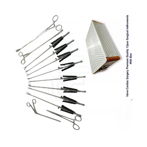 Juego de Instrumentos Básicos para Cirugía Cardíaca con Válvula XS, Herramientas Quirúrgicas Premium, Caja de Esterilización de Aluminio, Kit Listo para CE de PENTAX SURGICAL - Product Image 3