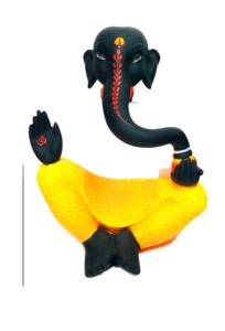 Artesanía Nirmala, Estatua Moderna de Ganesha/Ganpati en Resina, Hecha a Mano en Rajasthan, Pieza Decorativa - Product Image 2