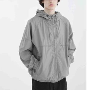Stand collar <b>racer</b> <b>jacket</b> Zipper closure windproof <b>jacket</b> Polyester shell sporty <b>jacket</b> Short length autumn <b>jacket</b> - Product Image 2