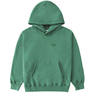 Sweat-shirt à capuche unisexe jaune pâle, coupe ample, matière polaire, poche avant, style décontracté, vêtement d'automne - Product Image 2