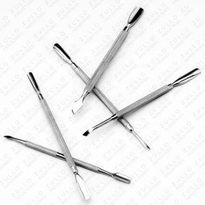 Herramienta Empujadora de Cutículas de Acero Inoxidable de Marca Privada OEM – Herramienta de Cuidado de Uñas de Acero Inoxidable al por Mayor con Color Personalizado para Manicura - Product Image 2