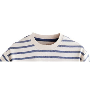 Camiseta Deportiva Lisa de Cuello Redondo, Algodón Orgánico Ecológico, Transpirable, Manga Corta, Bordada, Ligera y de Secado Rápido - Product Image 2