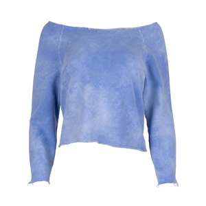 Sweat-shirt décontracté à épaules dénudées pour femme, pull à manches longues, haut décontracté doux et confortable pour tous les jours - Product Image 1
