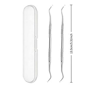 Professional Ingrown Toenail Removal <b>File</b> Tool for Curved Nails and Pedicure Care 13.5cm Reusable for Nail Care in Plastic <b>Box</b> - Product Image 1