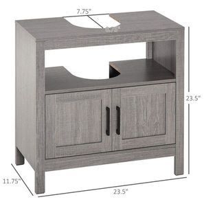 Mobile Bagno di Lusso con Lavabo e Specchio LED Intelligente, Struttura in Legno Massello e PVC per Hotel - Product Image 3