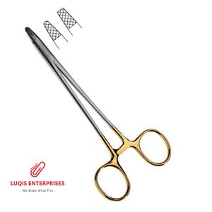 Porte-aiguilles torsadeurs de fils à mâchoires dentelées en carbure de tungstène, instrument chirurgical robuste - Product Image 4