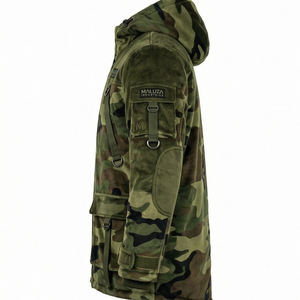 Chaqueta con Capucha de Camuflaje para Hombre, Estilo Urbano, con Múltiples Bolsillos, para Exteriores, Premium, MALUZA INDUSTRIES Apparel - Product Image 4