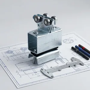 รถลากสายเคเบิลสแตนเลสแบบแมนนวล EOT Crane CT 3032 รับน้ำหนัก 30-60 กก. ตัวรองรับสายเคเบิล 3 ชั้น 4 ล้อ ดีไซน์ทนทาน - Product Image 5