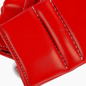 Guantes de Boxeo Profesionales de Fábrica con Logotipo Personalizado, Color Rojo, para Entrenamiento de MMA, Kickboxing y Boxeo - Product Image 4