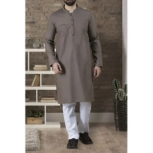 <b>Men</b> <b>Kurta</b> <b>Pajama</b> Set Fast Delivery Custom Branding Islamic Wear Supplier OEM Factory Price All Seasons Customizable - Product Image 5