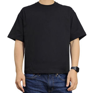 เสื้อยืดโอเวอร์ไซส์ผ้าฝ้ายออร์แกนิคน้ำหนักมาก 180 กรัม เป็นมิตรกับสิ่งแวดล้อม สั่งทำได้ สำหรับผู้ชาย ขายดี - Product Image 2