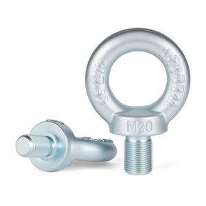 Perno de Ojo Galvanizado de Rosca Fina Jinggong DIN580, Estándar Nacional, Anillo de Molde Marino, Perno de Elevación Extendido, Estándar Alemán - Product Image 4