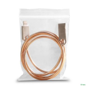 ถุงพลาสติกใสสำหรับสัตว์เลี้ยงแบบปิดซ้ำได้พร้อมซิป LDPE ปิดผนึกเองกันความชื้นเกรดเก็บอาหารสำหรับบรรจุภัณฑ์ทางการแพทย์ - Product Image 1