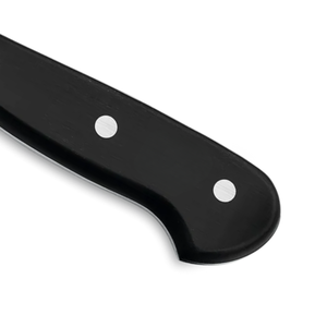Couteaux de boucher professionnels de 8 pouces en acier inoxydable, lame incurvée à bord creux avec manche ergonomique noir à triple rivet pour la viande - Product Image 6