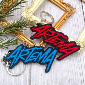 Fabricant OEM Porte-clés fabriqué avec logo personnalisé Porte-clés souple en pvc 2D 3D Porte-clés mignon en caoutchouc PVC Anime - Product Image 3