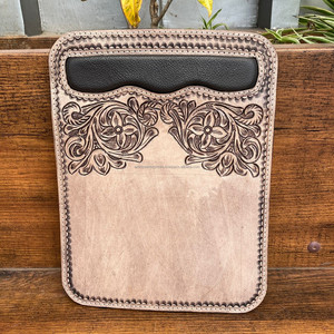 Tapis de souris de bureau en cuir usiné à la main multifonctionnel personnalisé en gros personnalisé 100% tapis de souris en cuir véritable avec repose-poignet - Product Image 3