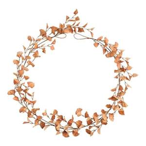 Moderna Corona de Eucalipto para Colgar en la Pared, Decoración de Guirnalda de Hojas Artificiales con Anillo de Metal Dorado, Arte de Pared para el Hogar de Primavera - Product Image 4