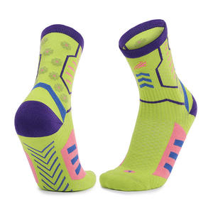 New Breathable Summer Sports <b>Socks</b> Good Fabric Cushioned Design Knee High <b>Socks</b> For Running Gym Training Summer Wear - Product Image 2
