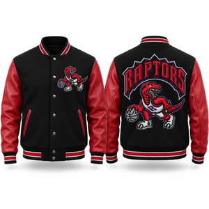 Chaquetas de Béisbol Universitarias con Logotipo Personalizado, Ropa de Equipo, Uniformes Escolares, Atuendos Universitarios, Estilo Casual para el Campus - Product Image 2