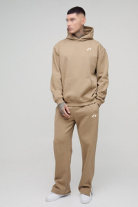 Fabricant de vêtements – Nouveaux sweats à capuche pour hommes, survêtements en molleton de coton, pantalons de survêtement à jambe droite avec logo frontal – Collection Automne Hiver personnalisable - Product Image 4