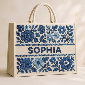 Sac fourre-tout matelassé perlé pour femme, sac à main décontracté avec fermeture ouverte et décoration à sequins pour l'exportation - Product Image 6