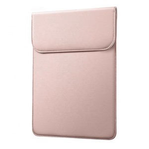 Wholesale Luxury 13-16 Inch PU Leather Laptop Stand Sleeve Case <b>Bag</b> Large Capacity Foldable Waterproof Design for Slim Laptop - Product Image 1
