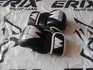 OEM MMA Sparring Gloves Leather Training Grappling Fight Gloves Moisture Wicking Hook Loop Closure for UFC Kickboxing Cage - Product Image 2