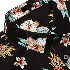 2026 New Arrival Men Beach Shirts Stylish Street Fashion Bulk Supply Summer Wear Beach Shirts For Men - Product Image 5
