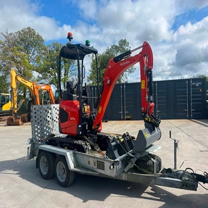 Mini-excavatrice Kubota U17-5 de 4,2 tonnes, compacte, 40,4 CV, moteur diesel Kubota, équipement de construction d'occasion, pompe, moteur - Product Image 1