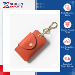 Porta Llaves de Coche Personalizado de Cuero PU, Diseño a Medida, Duradero y Elegante, Ideal para Regalos Promocionales en India, 100% Calidad Garantizada - Product Image 5