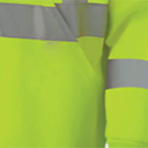 Sweat-shirt de sécurité haute visibilité réfléchissant avec fermeture éclair, jaune/vert - Product Image 4