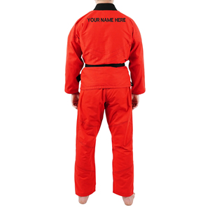 เครื่องแบบ Jiu Jitsu ของผู้ชายวัสดุทนทานมีจำหน่ายในอัตราการขายส่งผลิตตามสั่งป้องกันริ้วรอย - Product Image 2