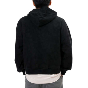 เสื้อฮู้ดดี้ผู้ชายสีพื้นแบบโอเวอร์ไซส์ขายส่ง รุ่นใหม่มาแรง ขายดี กำลังฮิต สำหรับขายออนไลน์ - Product Image 2