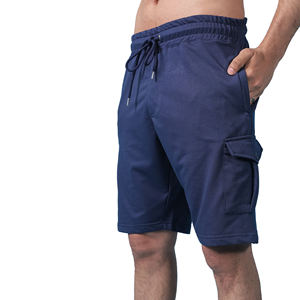 Short en jean décontracté coupe droite personnalisé pour hommes, nouveau style, couleur unie, avec strass, en gros, à vendre - Product Image 3