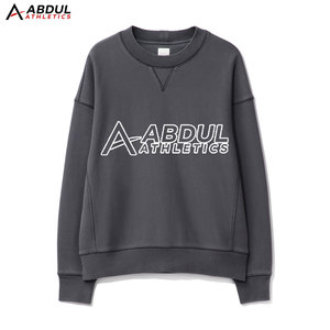 เสื้อสเวตเชิ้ตผู้ชายคลาสสิก ผ้าคอตตอนผสม แขนเสื้อลายทาง คอกลม เหมาะสำหรับเล่นกีฬาและสวมใส่ลำลอง - Product Image 6