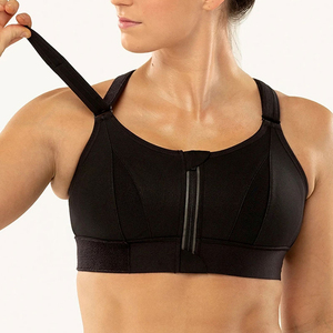 Soutien-gorge de sport dos nageur élégant et de haute qualité pour femme, grande taille, personnalisable, maintien élevé à l'avant, idéal pour la gym et l'entraînement – Offre Spéciale - Product Image 1