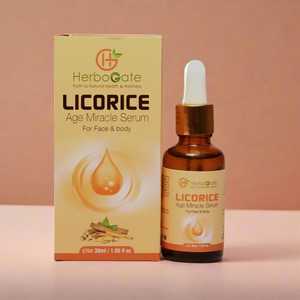 Sérum Anti-Âge Premium à la Réglisse avec Extrait de Racine de Réglisse et Ingrédients Conditionnants pour la Peau Licorice Age - Product Image 5