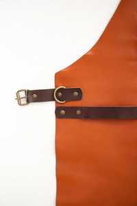 Delantal de cuero hecho a mano para barbacoa, delantal de cuero para carpintería, delantal de barbacoa resistente, delantal de cuero personalizado para asar, delantal de cuero para barbacoa. - Product Image 4