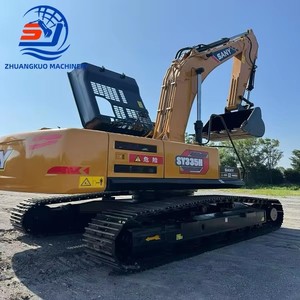 Excavadora de cadenas Sany SY335 SY335H de 33.5 toneladas, marca líder en China. Excavadora usada original Sany SY335H en venta. - Product Image 1