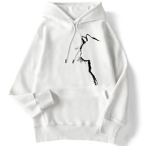 Men's Winter Knitted Fleece Lightweight Cotton <b>Hoodie</b> High Quality Custom Street Wear Digital Printing <b>Workout</b> <b>Hoodie</b> - Product Image 2