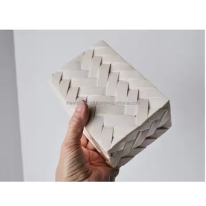 Caja de Joyería Cuadrada de Lujo India Hecha a Mano con Incrustaciones de Hueso, Opciones Personalizadas, Diseño Moderno para Decoración del Hogar, Artesanía para Bodas - Product Image 4