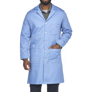 Conjuntos de Uniformes Médicos Elásticos para Hombre 2026, Venta al por Mayor, Material de Algodón y Poliéster, para Doctores y Laboratorios - Product Image 1