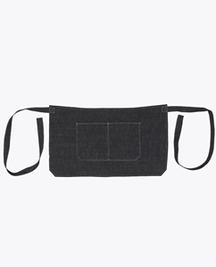 Capa de Peluquería de Mezclilla Ajustable con Diseño de Doble Bolsillo - Product Image 5