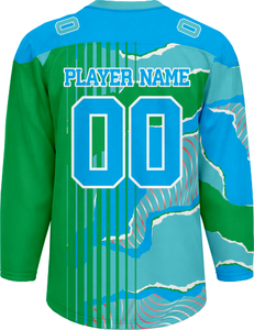 Jersey de Hockey sobre Hielo OEM, Mejor Fabricante, Diseña Tu Propio Jersey de Hockey sobre Hielo, Jersey de Hockey sobre Hielo a Bajo Precio - Product Image 3