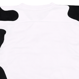 Camiseta de Hockey sobre Hielo Personalizada |   Patrón Único de Piel de Vaca - Personaliza el Nombre y Número del Equipo - Ropa Deportiva Sublimada Transpirable - Product Image 6