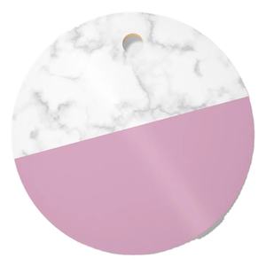 Tabla de cortar moderna de piedra de mármol, tabla de queso para cocina, tabla de cortar de queso redonda de mármol, herramientas de cocina - Product Image 1