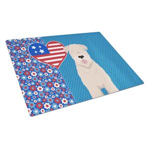 Tabla de cortar de Cocina Americana de EE. UU. Terrier de trigo con revestimiento suave, vidrio templado decorativo, piezas de utensilios de cocina para picar de gran tamaño - Product Image 1