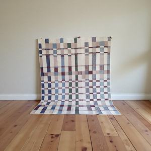 พรมดูร์รีทำมือจากขนสัตว์ |   พรมทอมือแบบแบนลายเรขาคณิต เป็นมิตรกับสิ่งแวดล้อม ขนสั้น สำหรับห้องนั่งเล่น ห้องนอน และสำนักงาน - Product Image 5