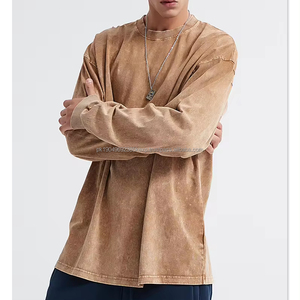 Sudadera Unisex de alta calidad Sudadera personalizada lavada para hombre y mujer Sudaderas casuales de gran tamaño de hip hop de tamaño libre - Product Image 4